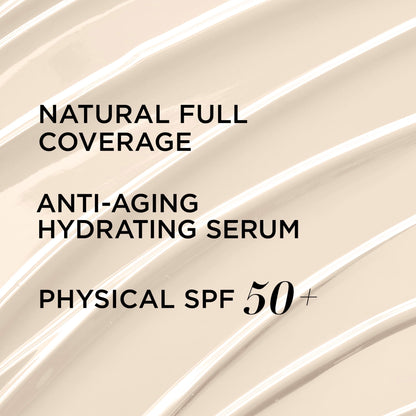 IT Cosmetics Your Skin But Better CC+ Cream - Color Correcting Cream, Full-Coverage Foundation, Hydrating Serum &amp; SPF 50+ Sunscreen - Natural Finish - 1.08 fl oz