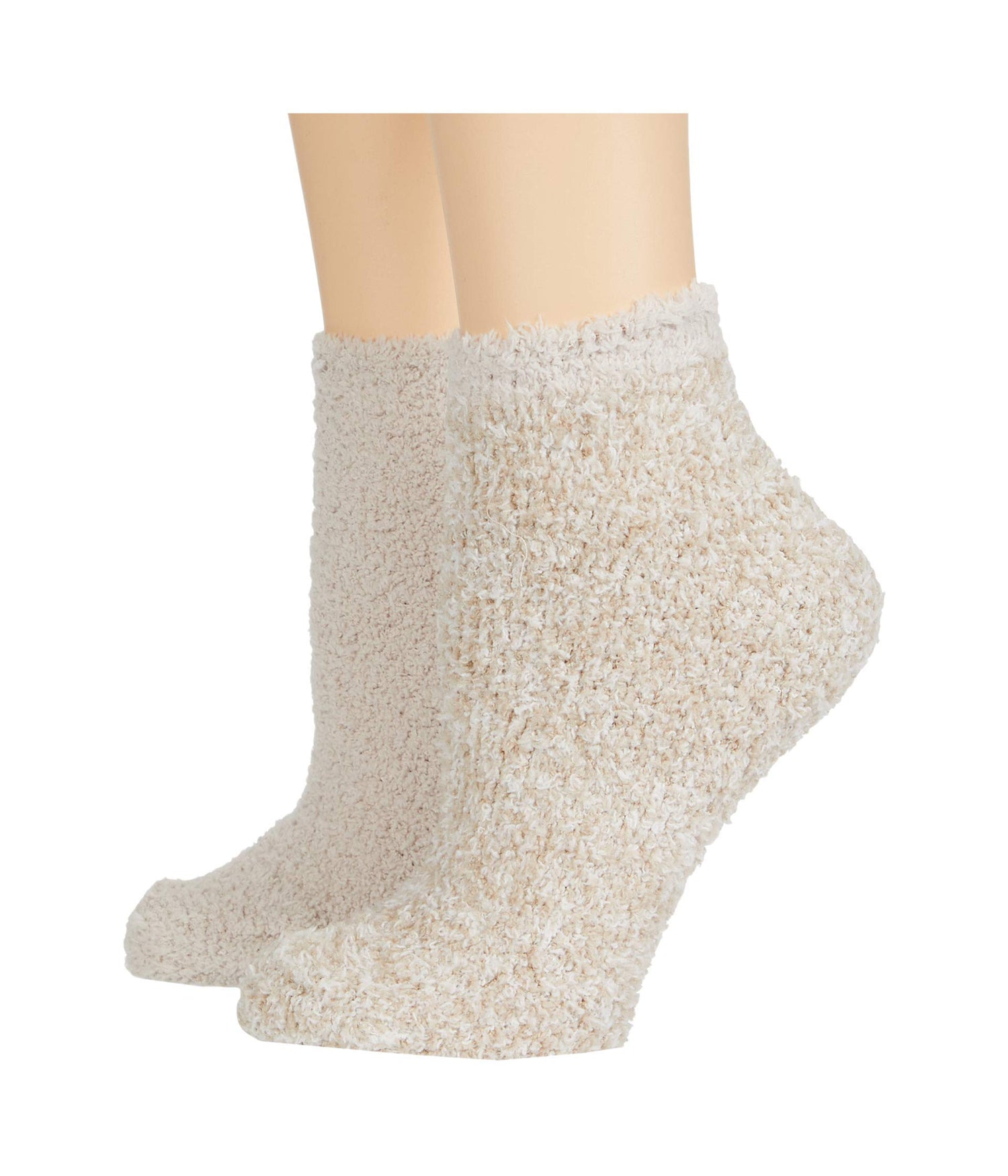 Barefoot Dreams CozyChic 2 Pair Tennis Sock Set, Plush Socks, Set of 2
