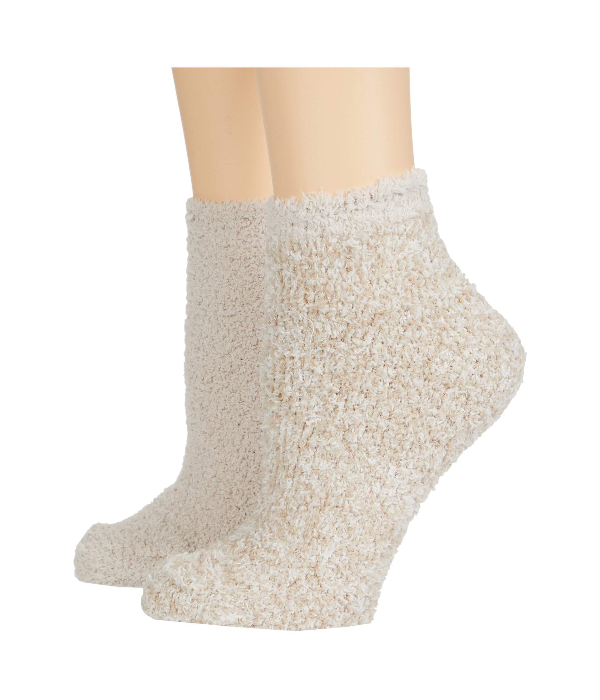 Barefoot Dreams CozyChic 2 Pair Tennis Sock Set, Plush Socks, Set of 2