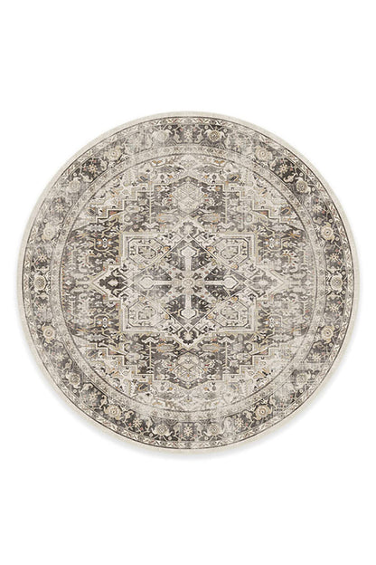 RUGGABLE Kamran Washable Rug - Perfect Vintage Area Rug for Living Room Bedroom Kitchen - Pet &amp; Child Friendly - Stain &amp; Water Resistant - Hazel 5&
