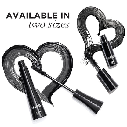 IT Cosmetics Superhero Mascara – Super Elastic Stretch Black Mascara for Volume &amp; Length - Volumizing Mascara with Collagen, Biotin &amp; Peptides – Suitable Makeup Mascara for Sensitive Eyes