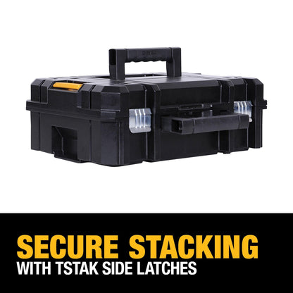 DEWALT TSTAK Tool Box, Deep (DWST17806) , Black