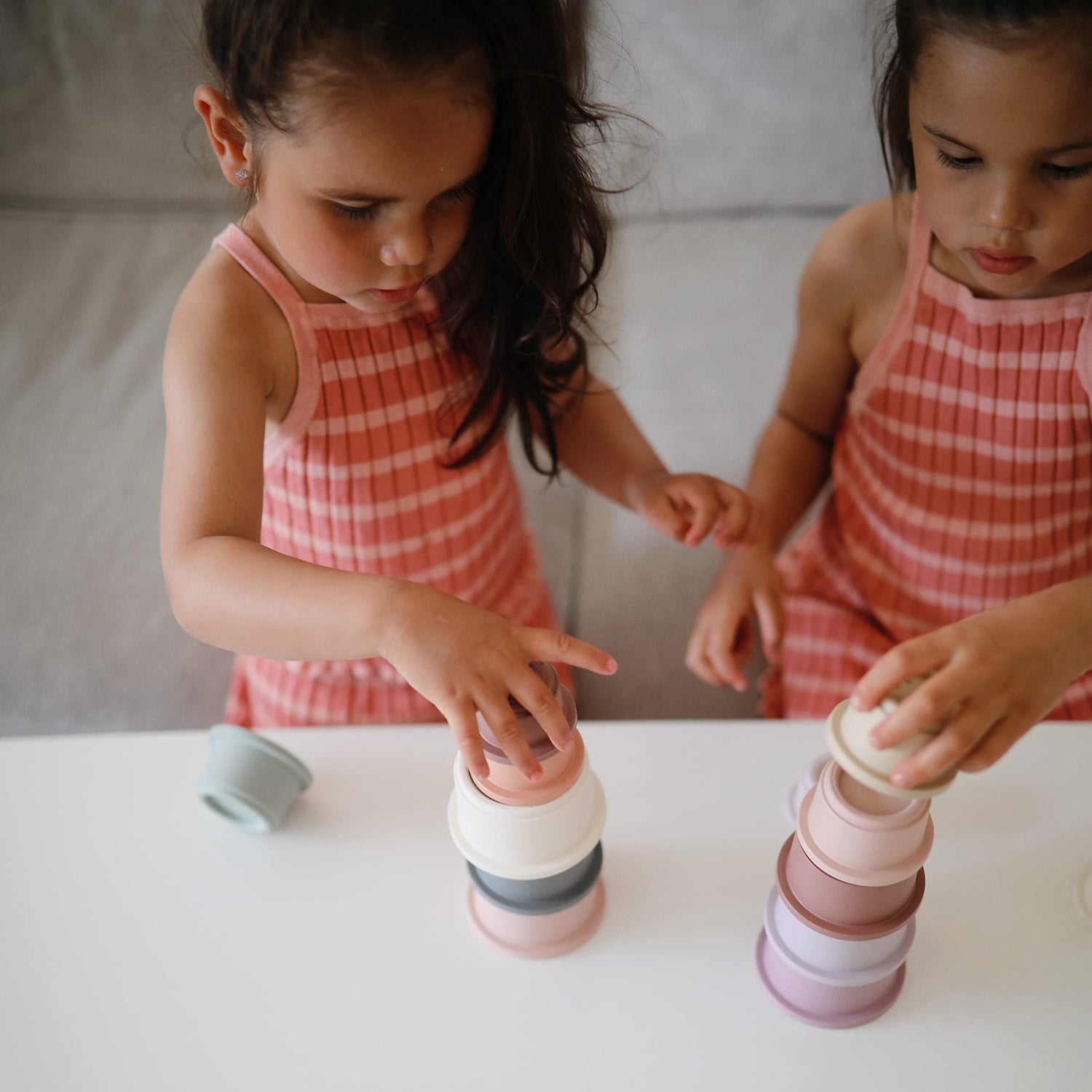 mushie Stacking Cups Toy | Made in Denmark (Original)