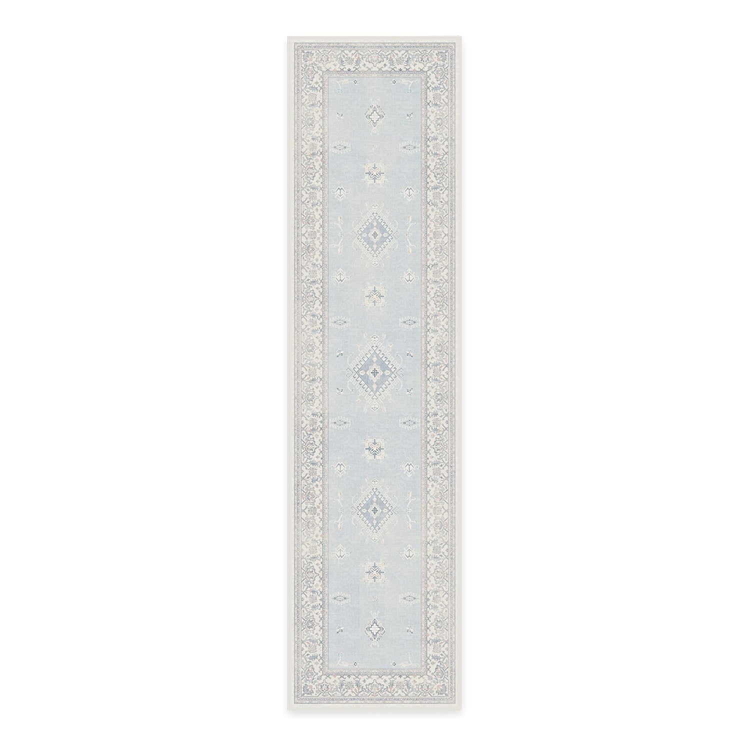 RUGGABLE – Verena Dark Wood – Machine Washable Runner Rug – Pet &amp; Child Friendly – Stain &amp; Water Resistant – Non-Slip – 2.5&
