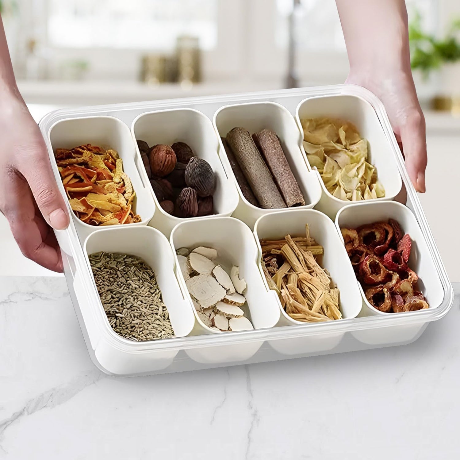 Fresh Food Storage Containers, 3 Pack Large Capacity Produce Saver Box with Drain Baskets &amp; Lid for Vegetable and Fruit - BPA Free Stackable Refrigerator Organizer for Kitchen (0.8L+1.7L+3.15L)