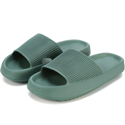 rosyclo Cloud Slippers for Women and Men, Pillow House Slippers Shower Shoes Indoor Slides Bathroom Sandals, Ultimate Comfort, Lightweight, Thick Sole, Non-Slip, Easy to Clean