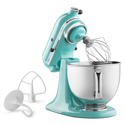 KitchenAid Artisan Series 5-Quart Tilt-Head Stand Mixer, Almond Cream, KSM150PSAC