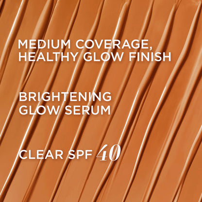IT Cosmetics CC+ Nude Glow Lightweight Foundation + Glow Serum with SPF 40 - With Niacinamide, Hyaluronic Acid &amp; Green Tea Extract - 1.08 fl oz