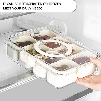 Fresh Food Storage Containers, 3 Pack Large Capacity Produce Saver Box with Drain Baskets &amp; Lid for Vegetable and Fruit - BPA Free Stackable Refrigerator Organizer for Kitchen (0.8L+1.7L+3.15L)