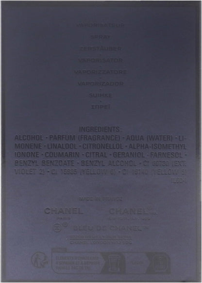 Bleu De Chanel by Chanel for Men - 1.7 oz Parfum Spray