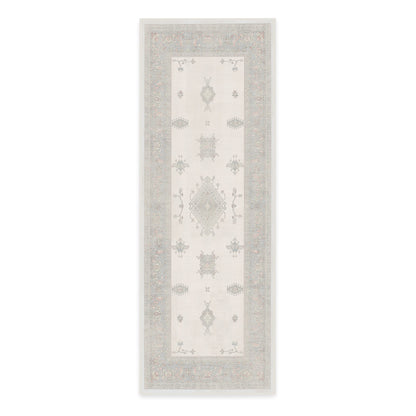 RUGGABLE – Verena Dark Wood – Machine Washable Runner Rug – Pet &amp; Child Friendly – Stain &amp; Water Resistant – Non-Slip – 2.5&