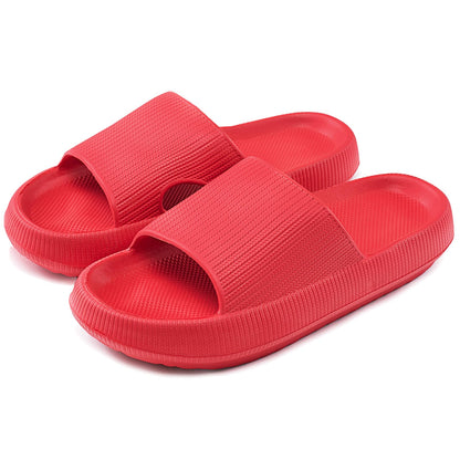 rosyclo Cloud Slippers for Women and Men, Pillow House Slippers Shower Shoes Indoor Slides Bathroom Sandals, Ultimate Comfort, Lightweight, Thick Sole, Non-Slip, Easy to Clean