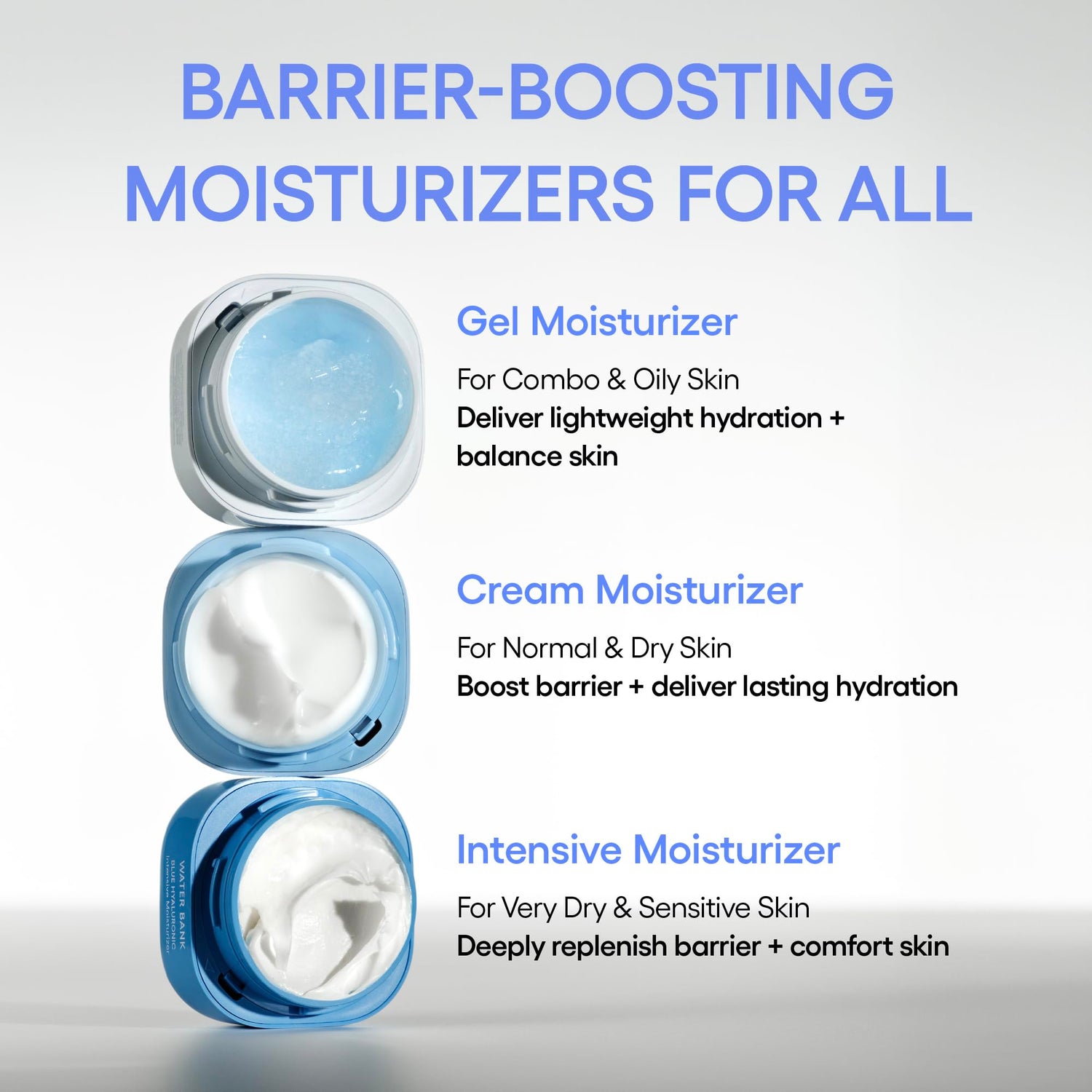 LANEIGE Water Bank Blue Hyaluronic Moisturizer: Barrier-Boosting Hydration, Squalane, Ceramide, Dermatologist-tested