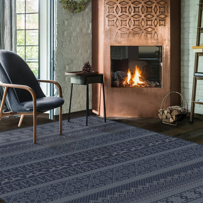 RUGGABLE Winter Plaid Washable Rug - Perfect Holiday Area Rug for Living Room Bedroom Kitchen - Pet &amp; Child Friendly - Stain &amp; Water Resistant - Dress Stewart Tartan Plaid 3&