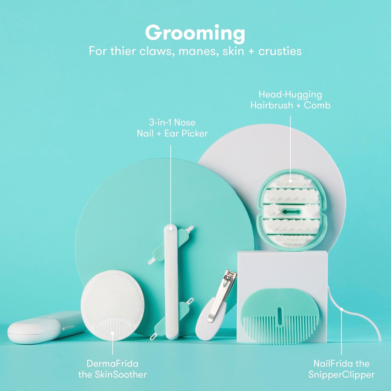 Frida Baby Ultimate Baby Kit | Baby Essentials Gift Set Includes Wellness, Sick Day, Gas Relief Essentials, Grooming Tools &amp; Teething Toys