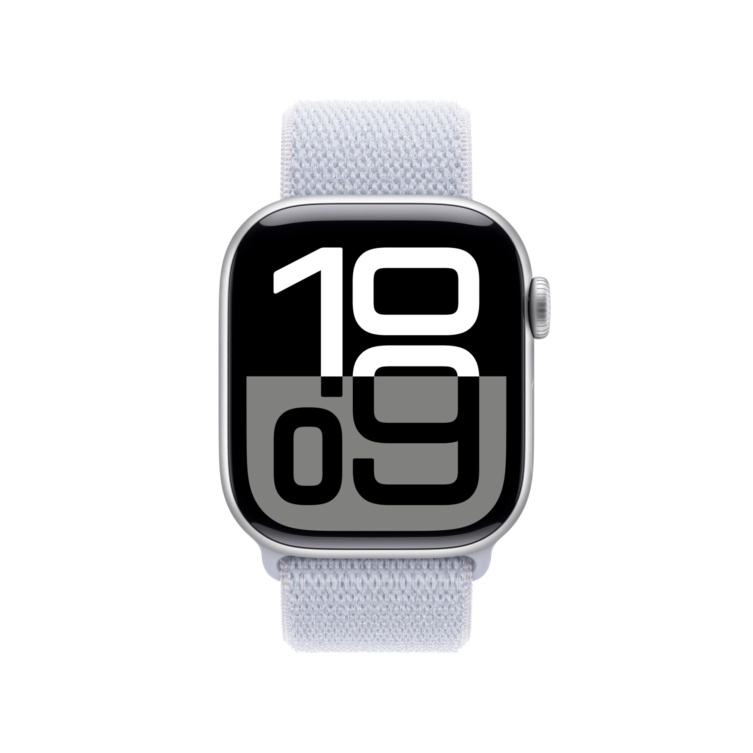 Apple Watch Series 10 [GPS 46mm] Smartwatch with Jet Black Aluminium Case with Black Sport Band. Fitness Tracker, ECG App, Always-On Retina Display, Water-Resistant