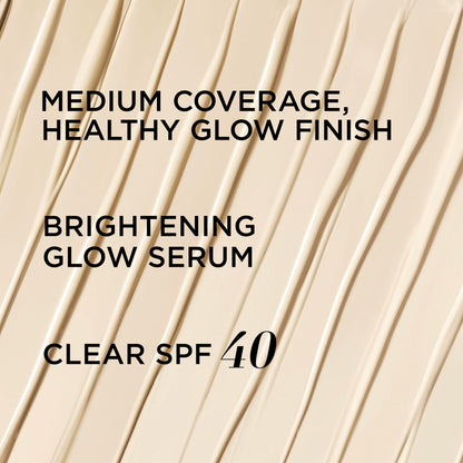 IT Cosmetics CC+ Nude Glow Lightweight Foundation + Glow Serum with SPF 40 - With Niacinamide, Hyaluronic Acid &amp; Green Tea Extract - 1.08 fl oz