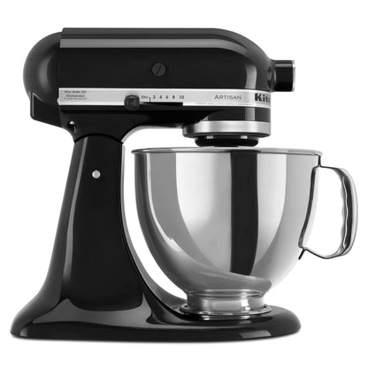 KitchenAid Artisan Series 5-Quart Tilt-Head Stand Mixer, Almond Cream, KSM150PSAC