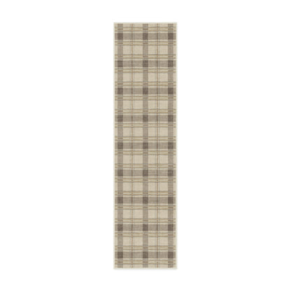 RUGGABLE Winter Plaid Washable Rug - Perfect Holiday Area Rug for Living Room Bedroom Kitchen - Pet &amp; Child Friendly - Stain &amp; Water Resistant - Dress Stewart Tartan Plaid 3&