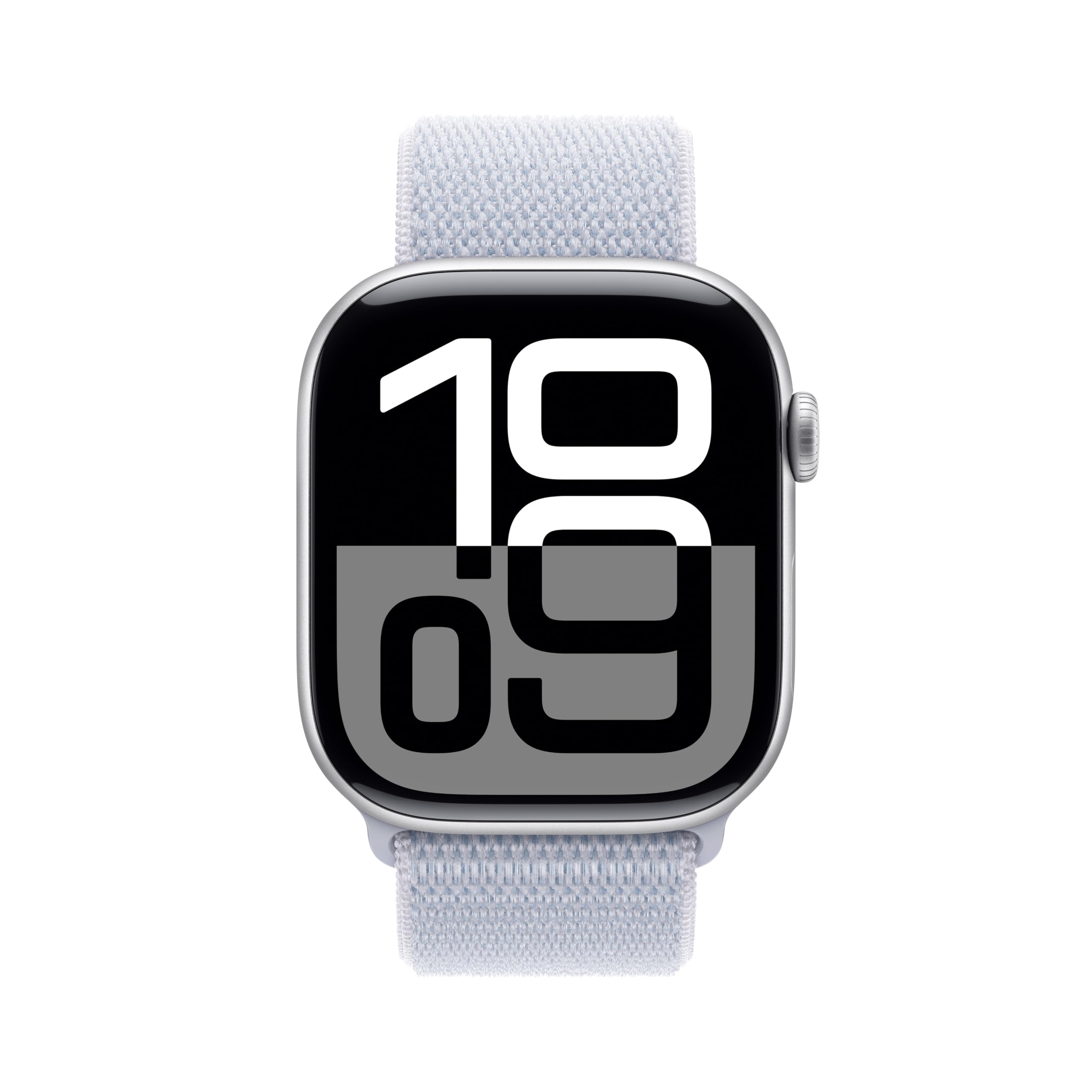 Apple Watch Series 10 [GPS 46mm] Smartwatch with Jet Black Aluminium Case with Black Sport Band. Fitness Tracker, ECG App, Always-On Retina Display, Water-Resistant