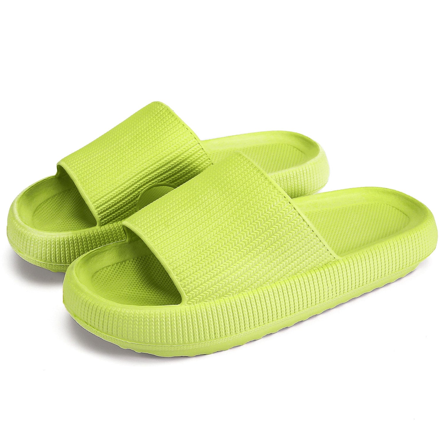 rosyclo Cloud Slippers for Women and Men, Pillow House Slippers Shower Shoes Indoor Slides Bathroom Sandals, Ultimate Comfort, Lightweight, Thick Sole, Non-Slip, Easy to Clean