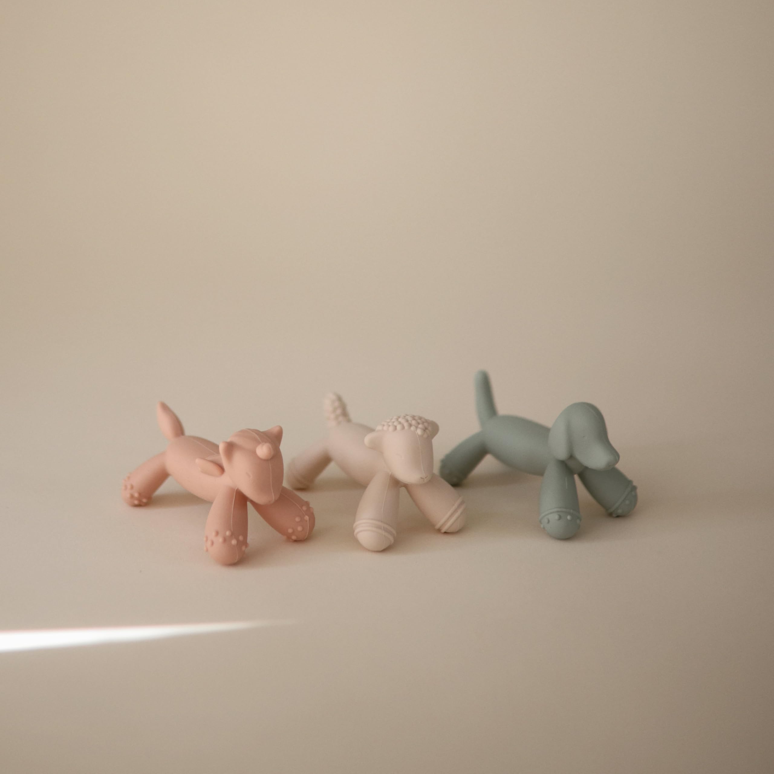 mushie Silicone Baby Teether Toy | Bunny