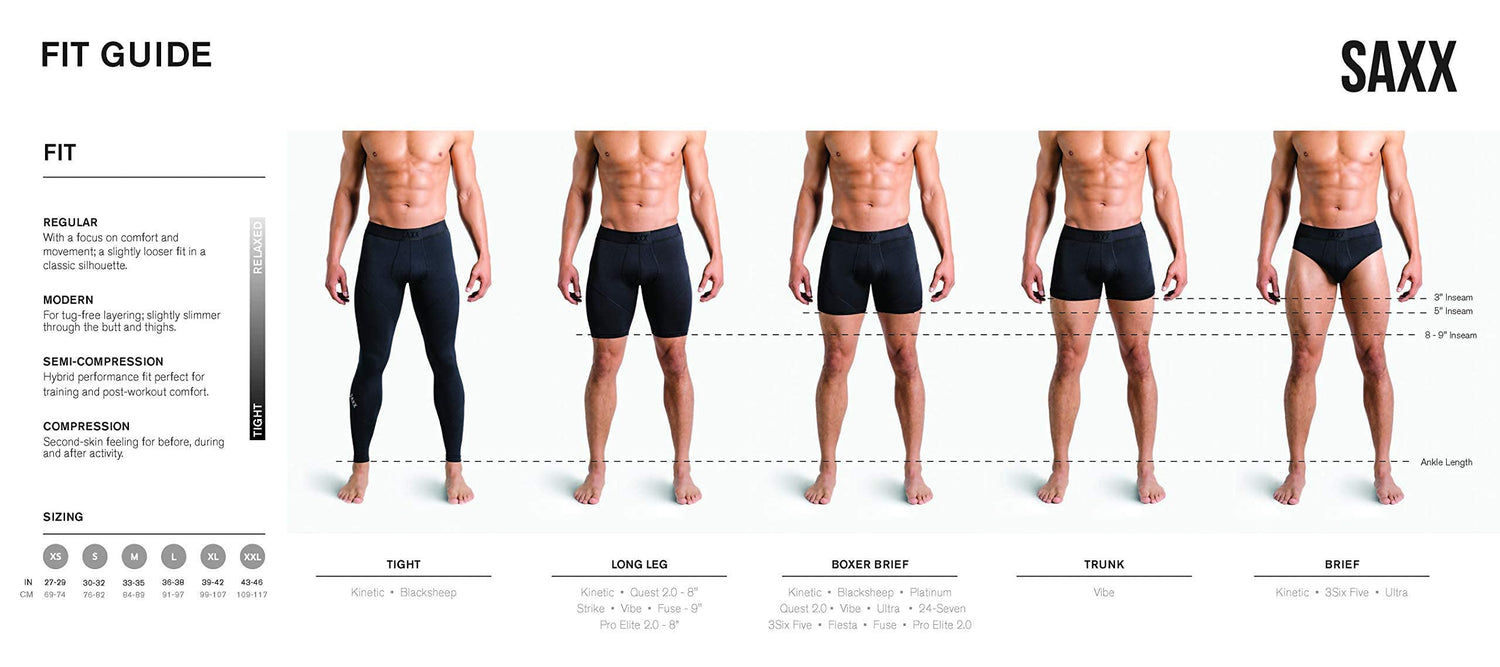 SAXX Underwear Co. Mens Saxx Underwear Boxer Briefs