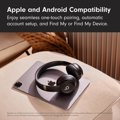 Beats Solo 4 - Wireless Bluetooth On-Ear Headphones, Apple &amp; Android Compatible, Up to 50 Hours of Battery Life - Cloud Pink