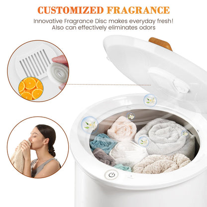 Keenray Towel Warmer, Luxury Towel Warmer Bucket, Large Towel Warmer for Bathroom, Auto Shut Off, Fits Up to Two 40&quot;X70&quot; Oversized Towels, Bathrobes, Blankets, PJ&