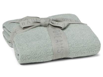 Barefoot Dreams CozyChic Lite Baby Receiving Blanket, Moonbeam, 30&quot;x30&quot;