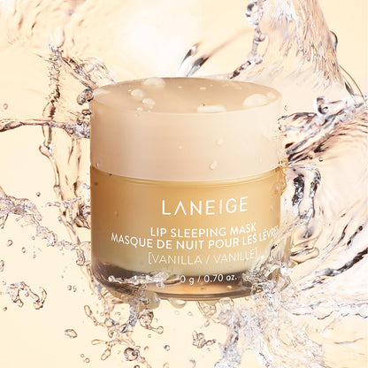 LANEIGE Lip Sleeping Mask: Nourish, Hydrate, Vitamin C, Murumuru &amp; Shea Butter, Antioxidants, Flaky, Dry Lips