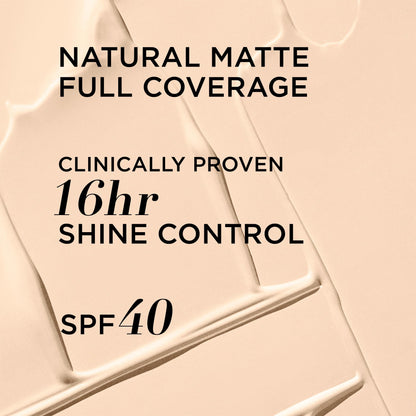 IT Cosmetics CC+ Cream Natural Matte Foundation with SPF 40 - Shine-Reducing &amp; Long-Wear Full Coverage Foundation For Oily Skin - With Hyaluronic Acid - Fragrance Free &amp; Non-Comedogenic - 1.08 fl oz