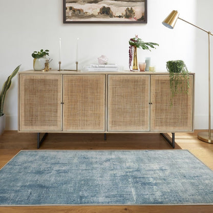 RUGGABLE Impasto Washable Rug - Perfect Modern Area Rug for Living Room Bedroom Kitchen - Non-Slip, Pet &amp; Child Friendly, Stain &amp; Water Resistant - Durable - Sage Green 3&