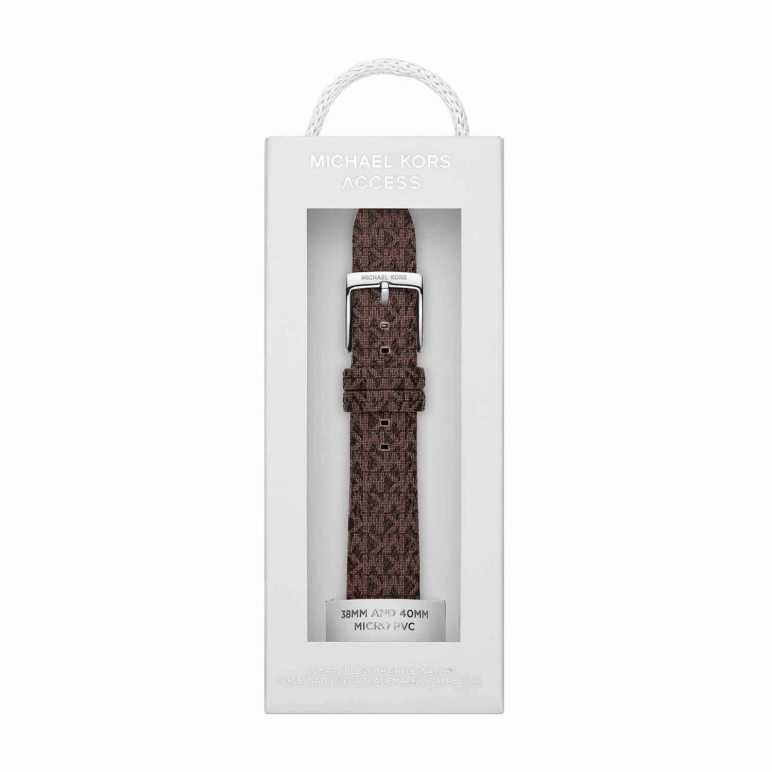 Michael Kors Band for Apple Watch; Silicone or Leather Smart Watch Bands for Women; Compatible with Apple Watch 38mm, 40mm, 41mm