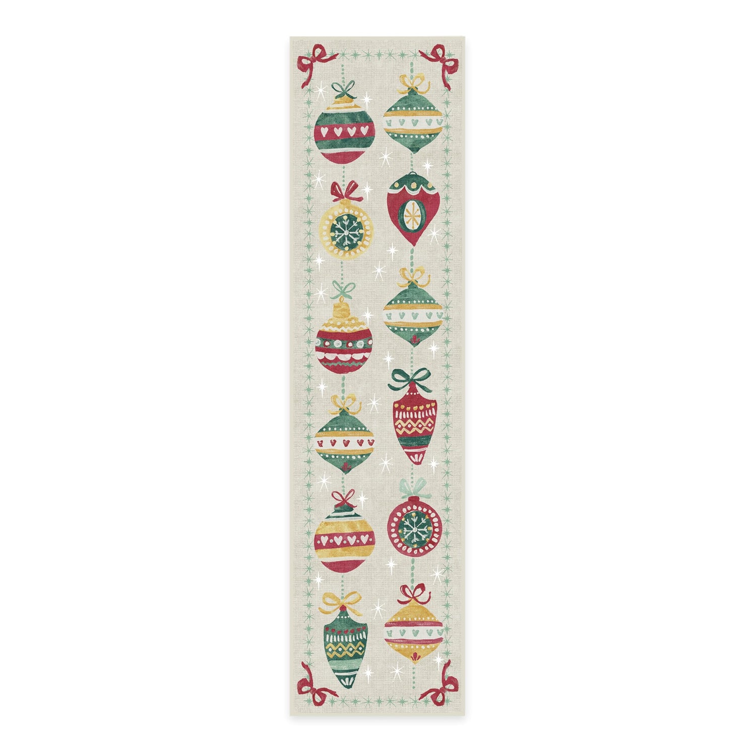 RUGGABLE Winter Plaid Washable Rug - Perfect Holiday Area Rug for Living Room Bedroom Kitchen - Pet &amp; Child Friendly - Stain &amp; Water Resistant - Dress Stewart Tartan Plaid 3&