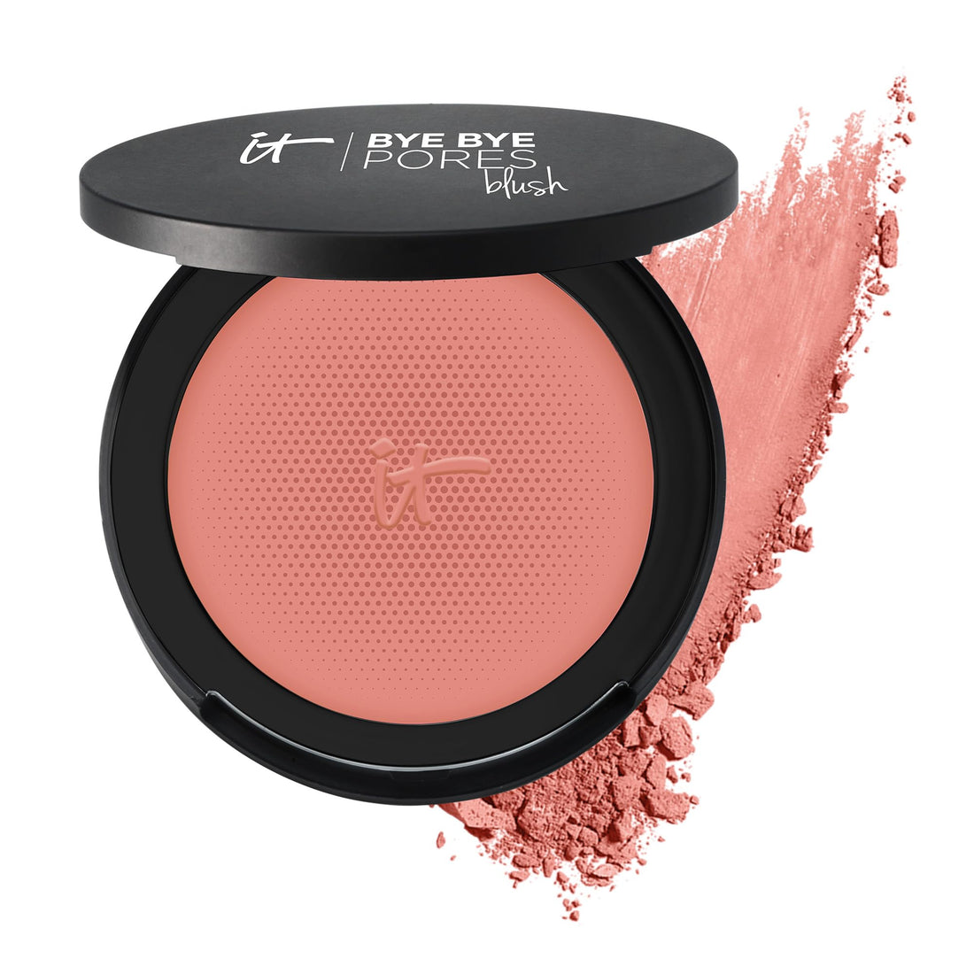 IT Cosmetics Bye Bye Pores Blush - Sheer, Buildable Color - Diffuses the Look of Pores &amp; Imperfections - With Silk, Hydrolyzed Collagen, Peptides &amp; Antioxidants - 0.192 oz