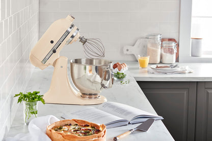 KitchenAid Artisan Series 5-Quart Tilt-Head Stand Mixer, Almond Cream, KSM150PSAC