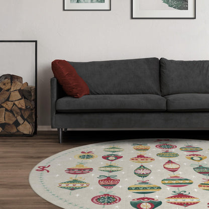 RUGGABLE Winter Plaid Washable Rug - Perfect Holiday Area Rug for Living Room Bedroom Kitchen - Pet &amp; Child Friendly - Stain &amp; Water Resistant - Dress Stewart Tartan Plaid 3&
