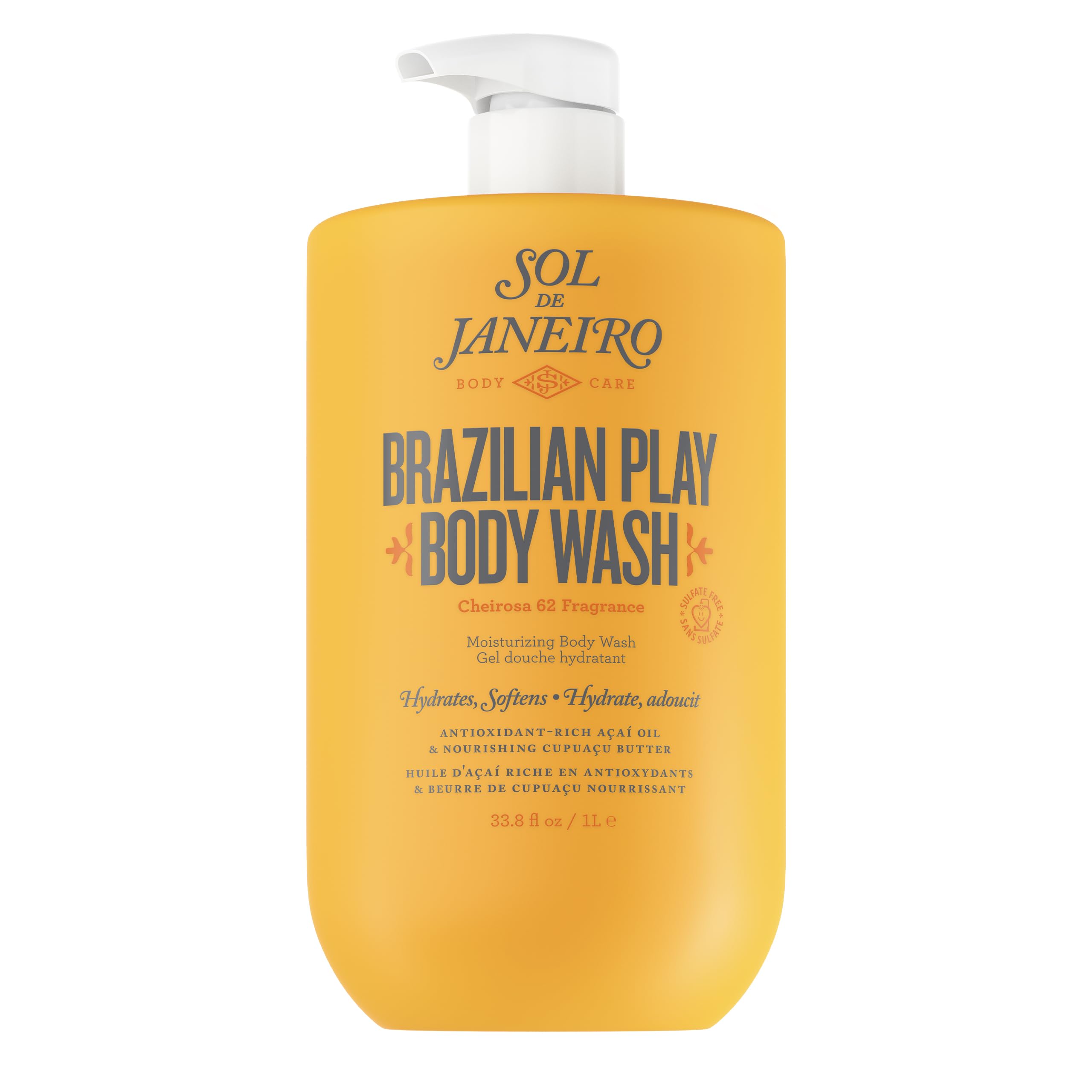 SOL DE JANEIRO Brazilian Play Moisturizing Shower Cream Gel Body Wash