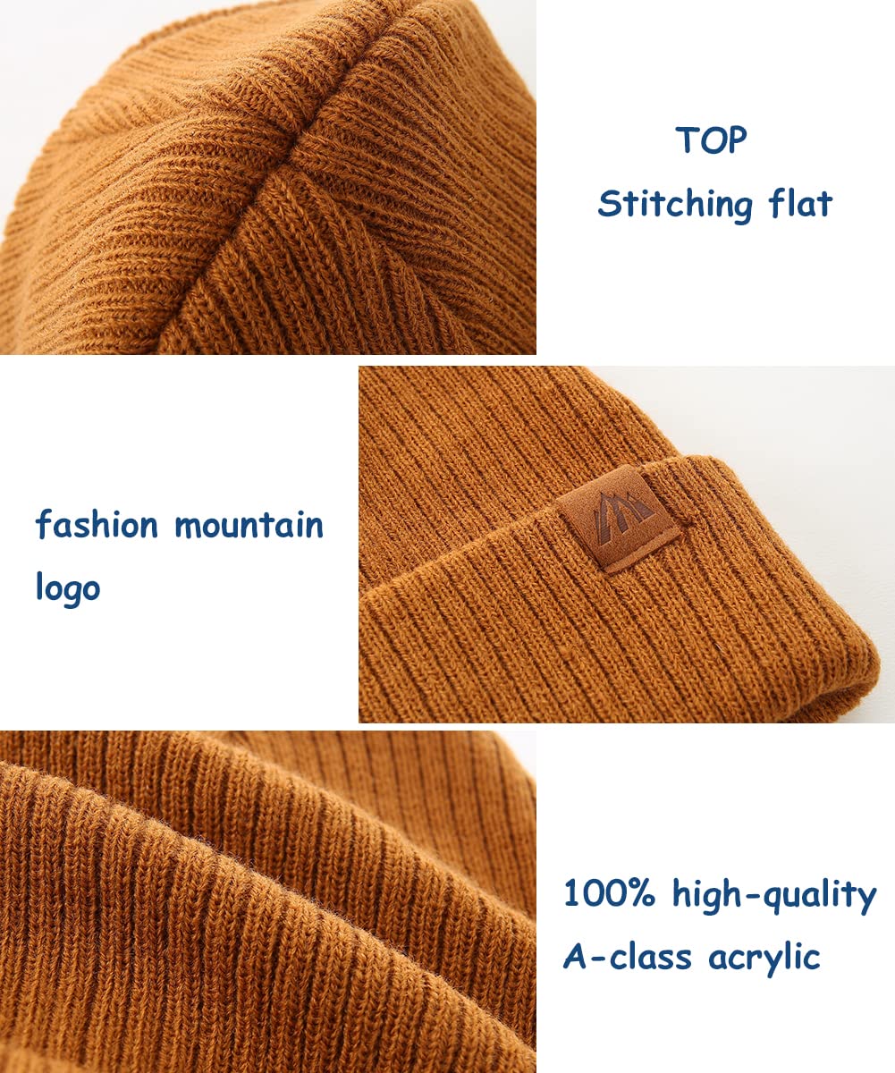 LMLALML Beanie for Toddler Boys Elegant Baby Beanie Knit Winter Hat for Kids