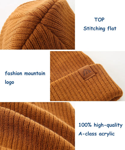 LMLALML Beanie for Toddler Boys Elegant Baby Beanie Knit Winter Hat for Kids