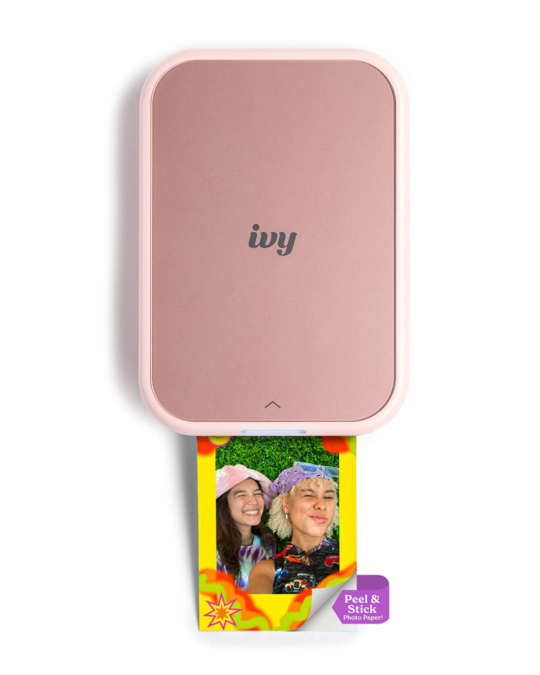 Canon Ivy 2 Mini Photo Printer, Print from Compatible iOS &amp; Android Devices, Sticky-Back Prints, Pure White