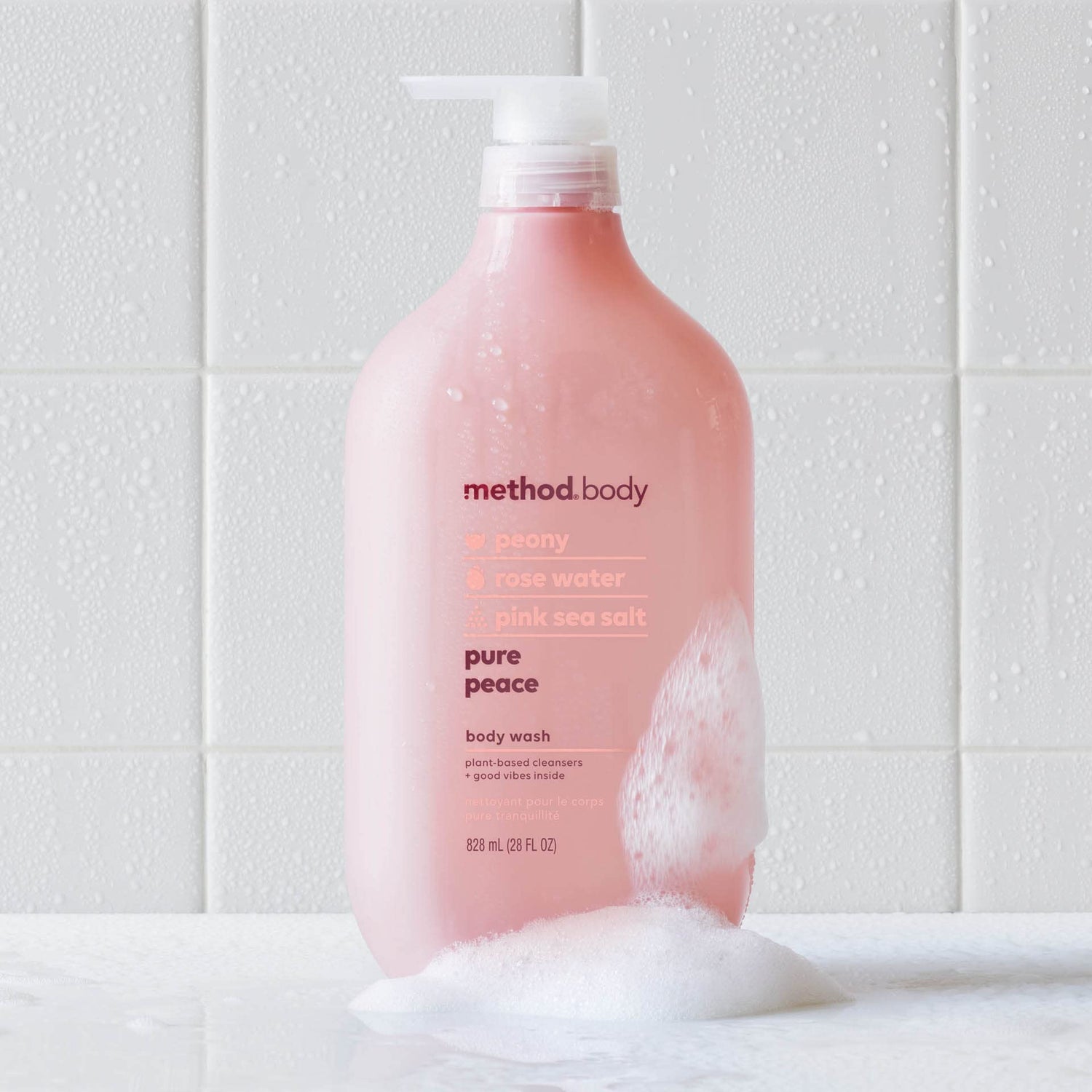 Method Men Body Wash, Glacier + Granite, Paraben and Phthalate Free, 28 FL Oz (Pack of 1)