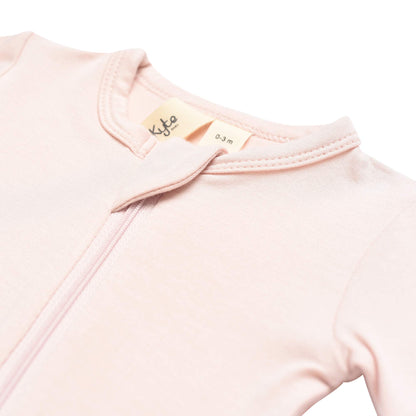 KYTE BABY Zippered Rompers, Unisex, Rayon Made from Bamboo (0-24 Months