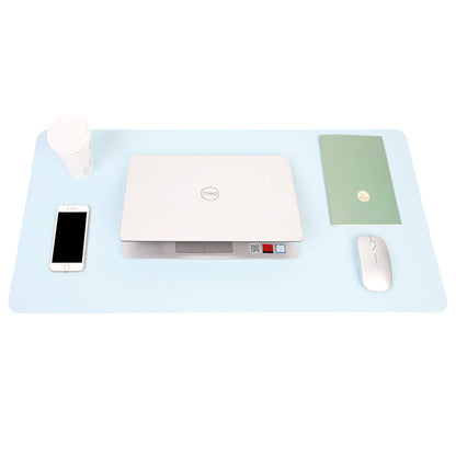 Non-Slip Desk Pad,Mouse Pad,Waterproof PVC Leather Desk Table Protector,Ultra Thin Large Desk Blotter, Easy Clean Laptop Desk Writing Mat for Office Work/Home/Decor(Pink, 23.6&quot; x 13.7&quot;)