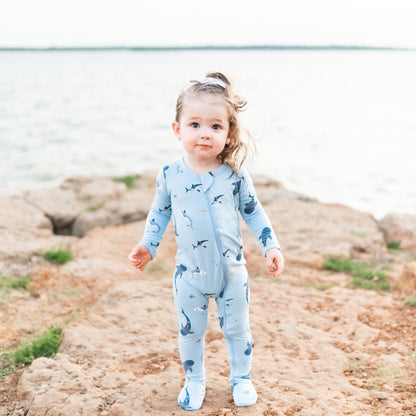 KYTE BABY Unisex Zipper Closure Footies, Rayon Made From Bamboo, 0-24 Months