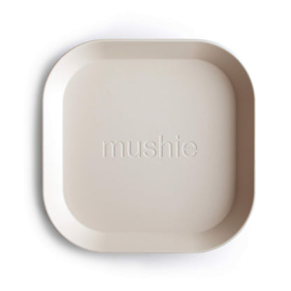 mushie Flatware Fork and Spoon Set for Kids | Made in Denmark (Sage)