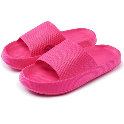 rosyclo Cloud Slippers for Women and Men, Pillow House Slippers Shower Shoes Indoor Slides Bathroom Sandals, Ultimate Comfort, Lightweight, Thick Sole, Non-Slip, Easy to Clean
