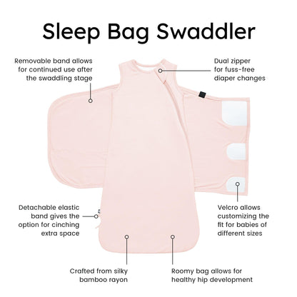 KYTE BABY Unisex Rayon Made from Bamboo Sleep Bag Swaddler for Babies, 1.0 Tog