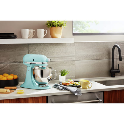 KitchenAid Artisan Series 5-Quart Tilt-Head Stand Mixer, Almond Cream, KSM150PSAC